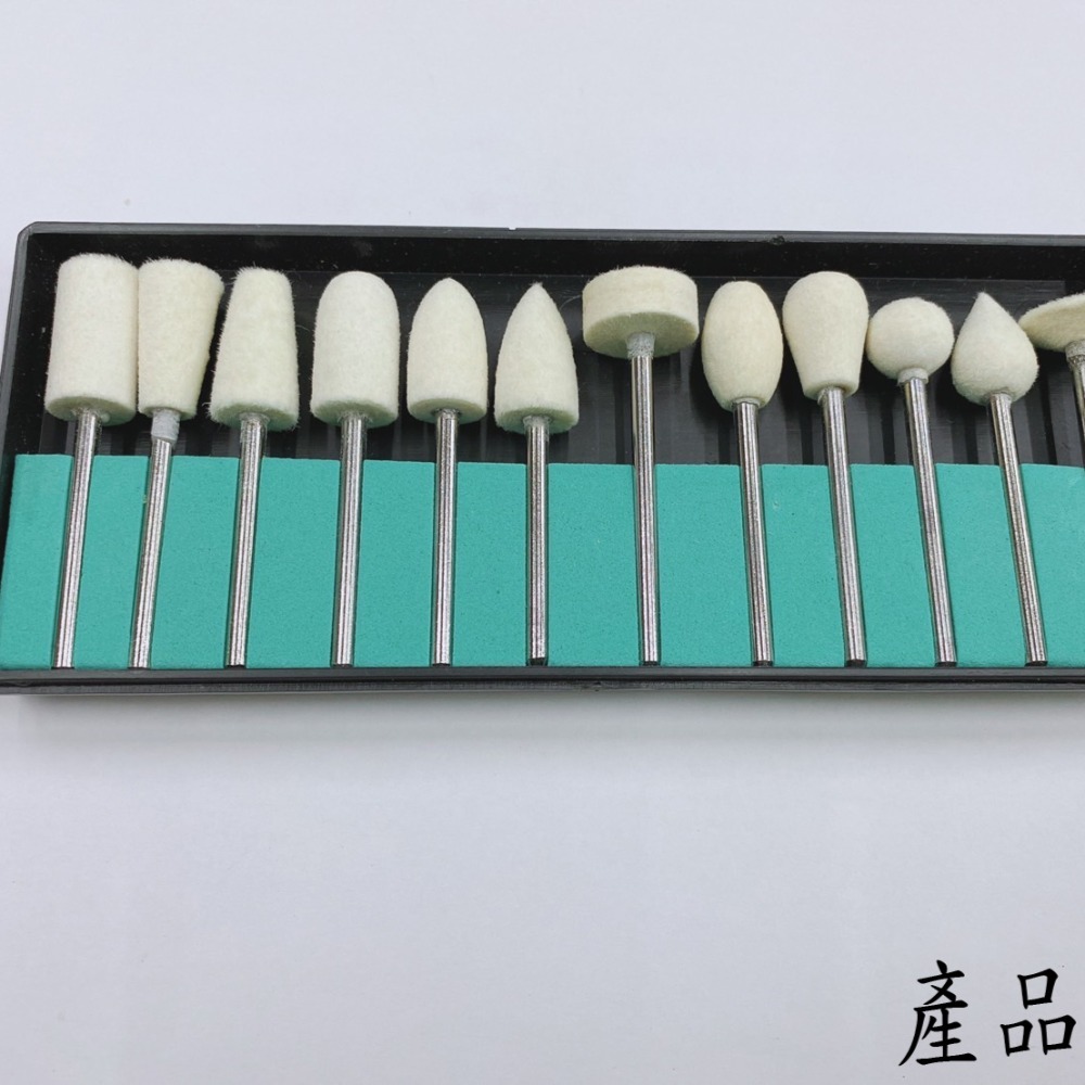 【鴻鈞】 帶柄羊毛輪 【台灣快速出貨】 拋光 拋光輪 羊毛輪 硬質拋光棉輪 Octopus 958.100-細節圖6