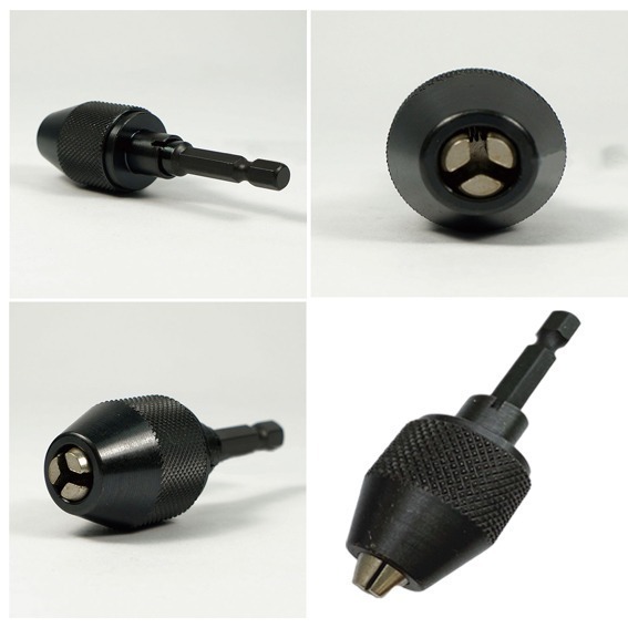 【鴻鈞】 彈簧夾頭 【台灣快速出貨】 電鑽夾頭 夾頭 三爪夾頭 六角夾頭 鑽頭夾 鑽頭夾頭 六角柄夾頭 Octopus-細節圖2