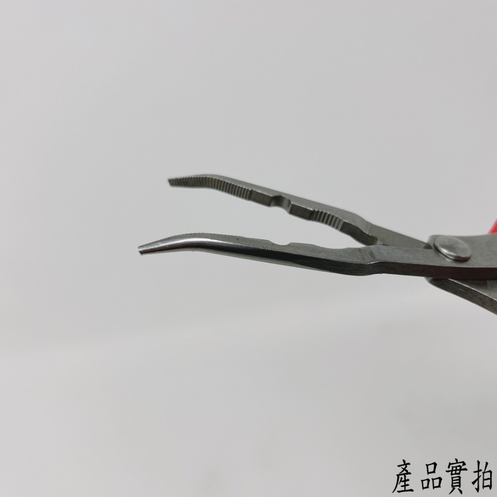 【三兄弟】不鏽鋼彎25度尖嘴鉗 6＂ F-122 富具亞 FUJIYA-細節圖6