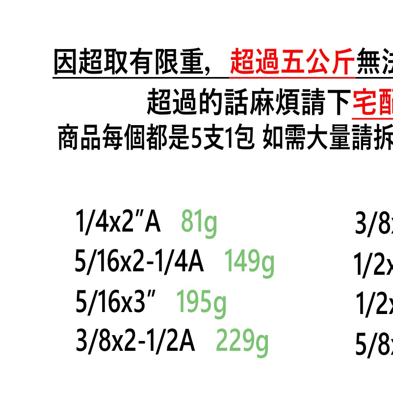 【三兄弟】(5支1包)白鐵平頭壁虎 4分 5分 膨脹螺絲 英吋 套管壁虎 螺絲 水泥鑽尾 套管壁虎-細節圖5