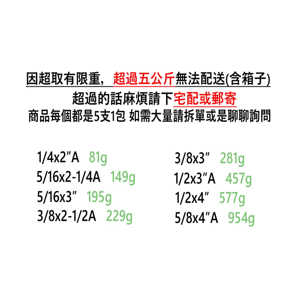 【鴻鈞】 白鐵平頭壁虎 【5支1包】 4分 5分 膨脹螺絲 壁虎螺絲 壁虎-細節圖6