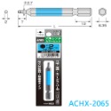 【三兄弟】彩色六角起子頭65L 安耐適 內六角起子頭 兼古製造所 ACHX-1565 ACHX-8065 ACHX5-規格圖2