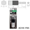 【三兄弟】彩色六角起子頭65L 安耐適 內六角起子頭 兼古製造所 ACHX-1565 ACHX-8065 ACHX5-規格圖2