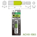 【三兄弟】彩色六角起子頭65L 安耐適 內六角起子頭 兼古製造所 ACHX-1565 ACHX-8065 ACHX5-規格圖2