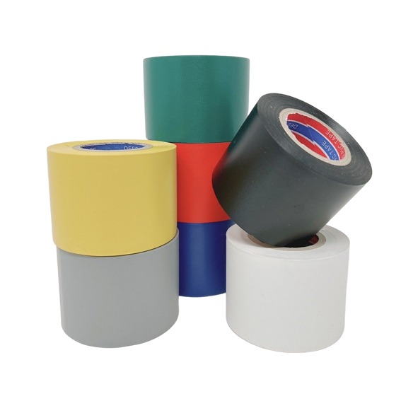 【鴻鈞】 電器膠布 【台灣快速出貨】48mm 膠帶 布膠帶 電火布 絕緣膠帶 pvc膠帶 電工膠帶 電線膠帶 水電膠帶-細節圖2