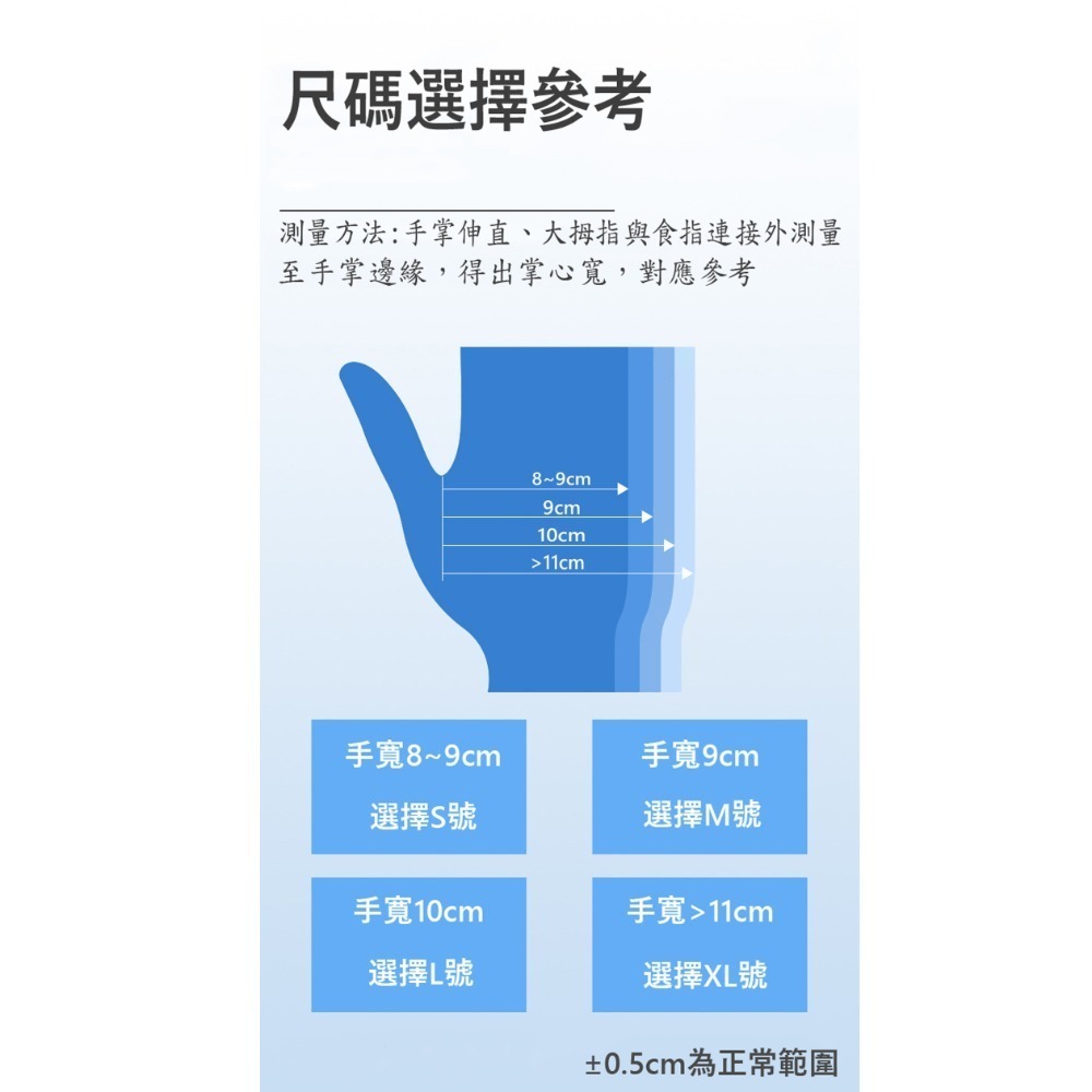 【鴻鈞】 乳膠有粉手套 【非醫療】 一次性手套 乳膠手套 手套 塑膠手套 丁晴手套 拋棄式手套 藍盒-細節圖6