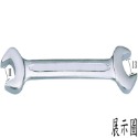 【鴻鈞】雙開口板手 5.5x7-30x32 台灣YTL 板手 開手板手 螺帽 六角板手 螺絲扳手 棘輪-規格圖1