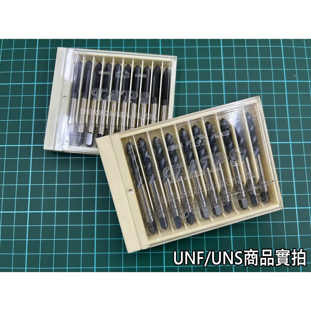 【三兄弟】1-14UNS 美制細牙 手絞絲攻 螺旋絲攻 日本 H.T.D 早坂-細節圖3