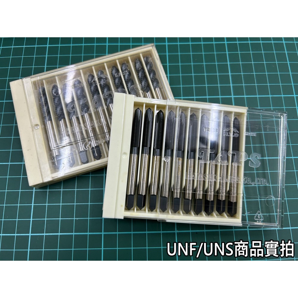 【三兄弟】1-14UNS 美制細牙 手絞絲攻 螺旋絲攻 日本 H.T.D 早坂-細節圖4