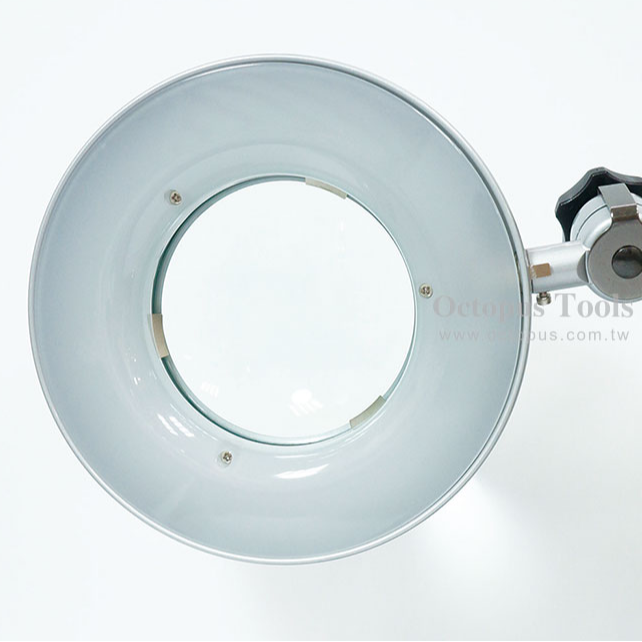 【三兄弟】LED檯燈工作放大鏡 5倍 100-240V 206.730 206.020 檯燈式 鎖桌式 octopus-細節圖5