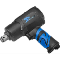【鴻鈞】3/4＂迷你輕量型鎂合金塑鋼氣動扳手 PW-268 POWERFUL 豹發力 原廠公司貨-規格圖2
