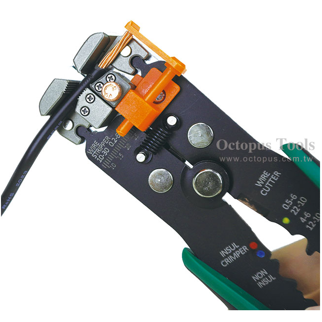 【鴻鈞】 多功能可調式自動剝線鉗 【台灣快速出貨】 剝線鉗 撥線鉗 自動剝線鉗 Octopus 511.265-細節圖2