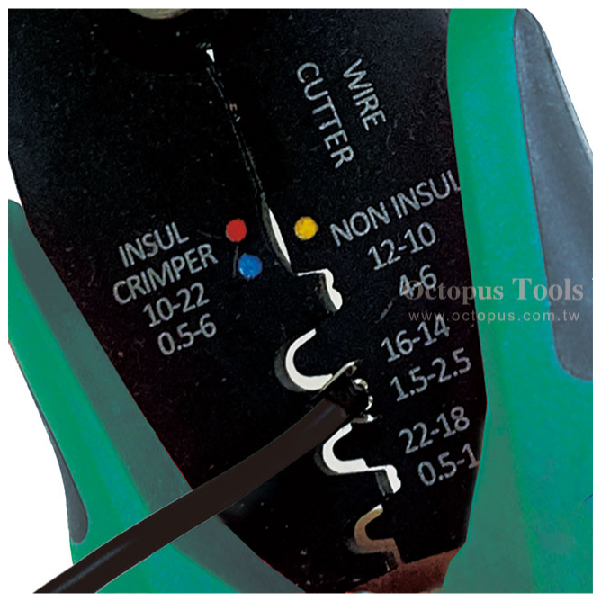 【鴻鈞】 多功能可調式自動剝線鉗 【台灣快速出貨】 剝線鉗 撥線鉗 自動剝線鉗 Octopus 511.265-細節圖5