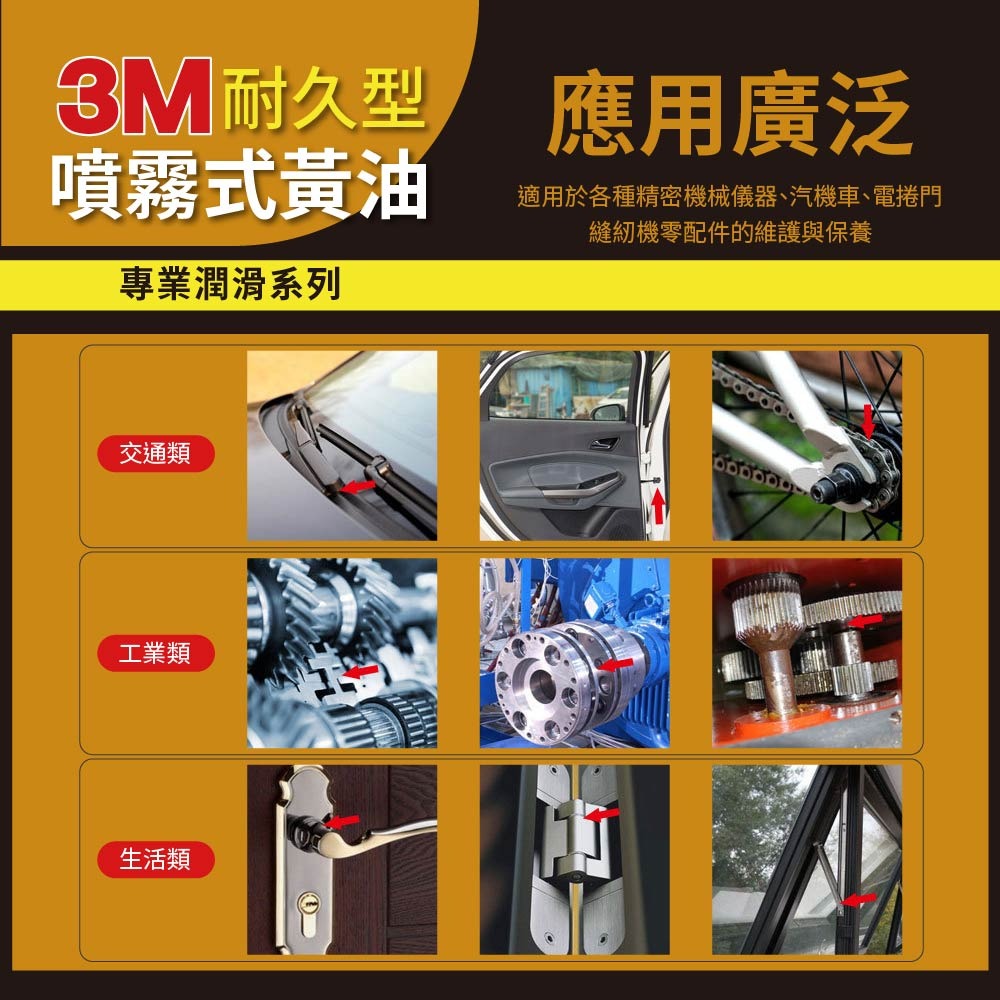 【鴻鈞】 3M 11079 耐久型噴霧式黃油 【台灣快速出貨】 黃油 噴霧黃油 黃油噴霧 3m黃油-細節圖5
