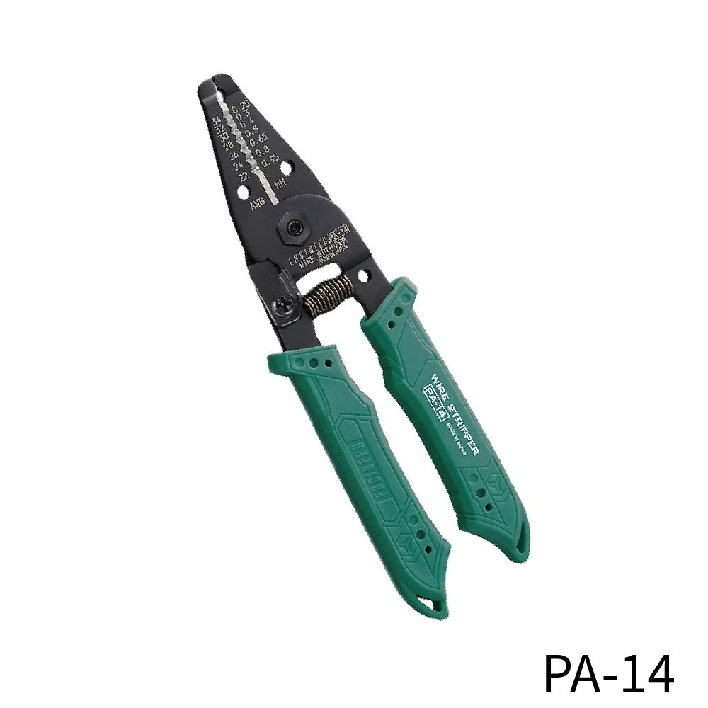 【鴻鈞】 端子壓著剝線鉗 【快速出貨】 Engineer 剝線鉗 端子鉗 壓著鉗 PA-06 PA-07 PA-24-規格圖9