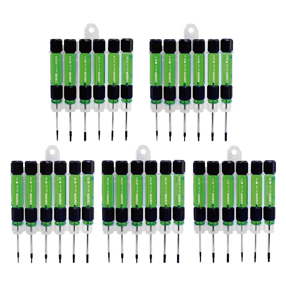 【鴻鈞】 精密起子6支組 【台灣快速出貨】 Engineer DK-701 DK-704 起子 起子組 精密起子-細節圖2