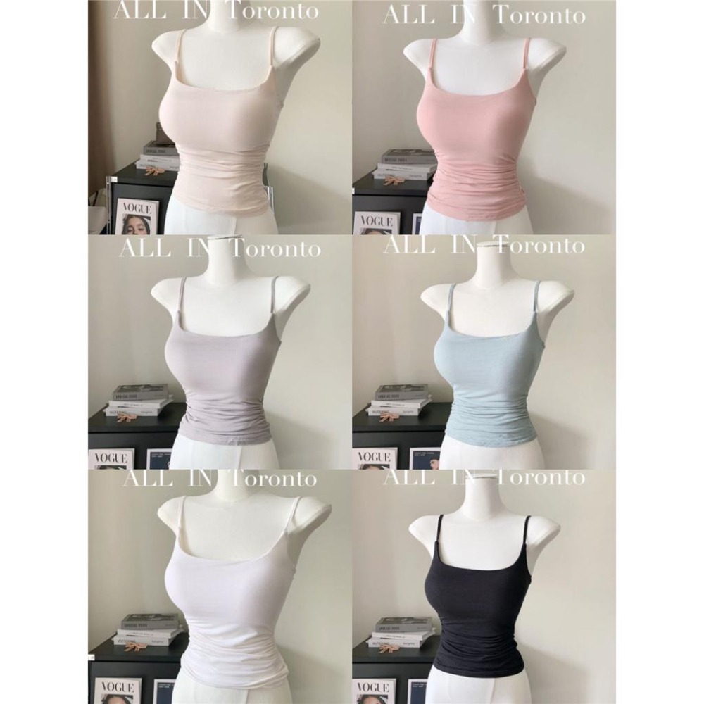 【RENA小舖 台灣現貨每天出】細肩平口小可愛/細肩帶/罩杯/胸墊/Bra Top/小可愛/小背心【R21839】-細節圖6