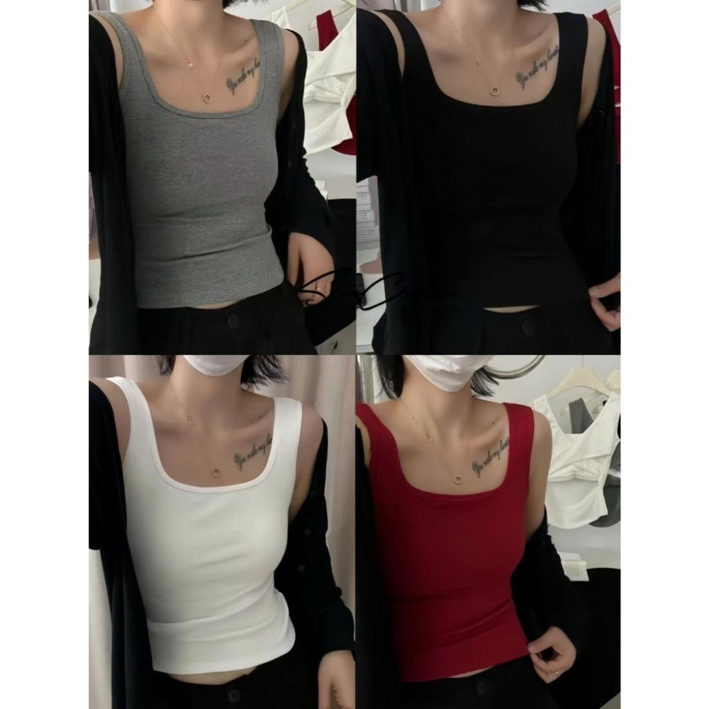 【RENA小舖 台灣現貨每天出】性感美背/挖空美背/吊帶背心/交叉吊帶/露背吊帶/小可愛/小背心【R21854】-細節圖4