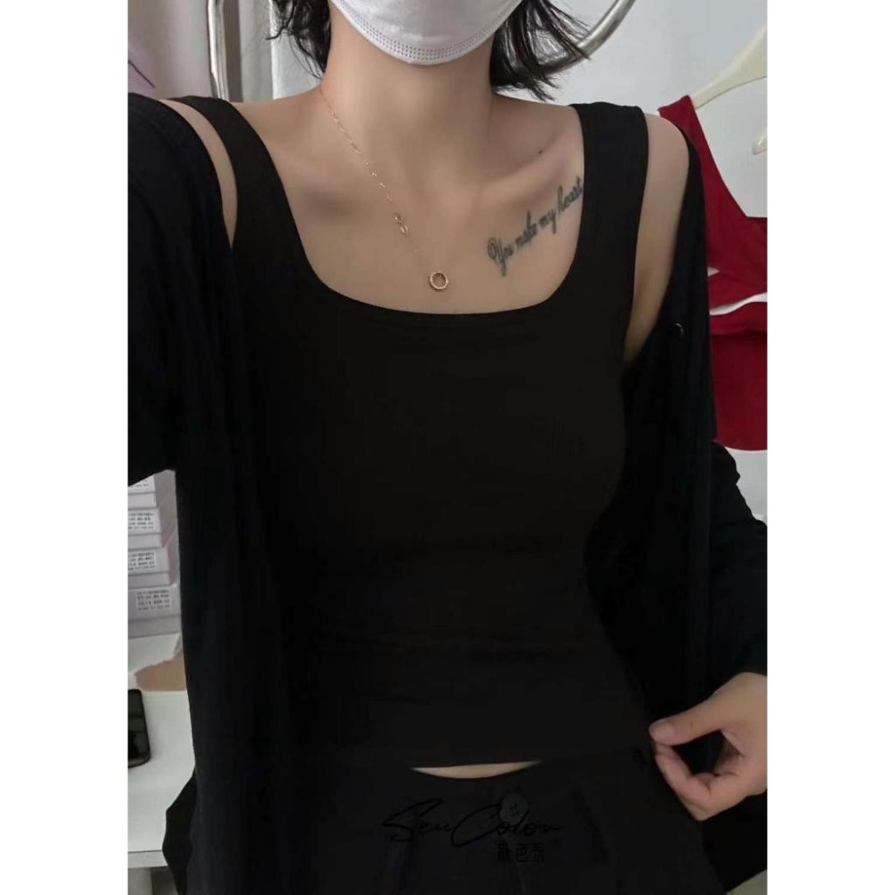 【RENA小舖 台灣現貨每天出】性感美背/挖空美背/吊帶背心/交叉吊帶/露背吊帶/小可愛/小背心【R21854】-細節圖8