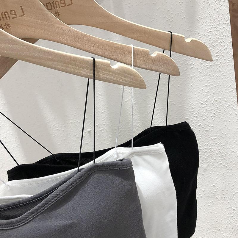 【RENA小舖 台灣現貨每天出】細肩帶內搭背心/小可愛/平口背心/百搭/顯瘦/bra top【R21748】-細節圖5