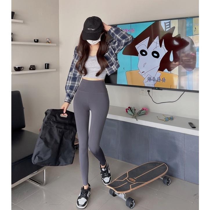 【RENA小舖 台灣現貨每天出】外搭內搭都ok 瑜伽打底褲_瑜伽褲/緊身褲/鯊魚褲/內搭褲【R21083】-細節圖2