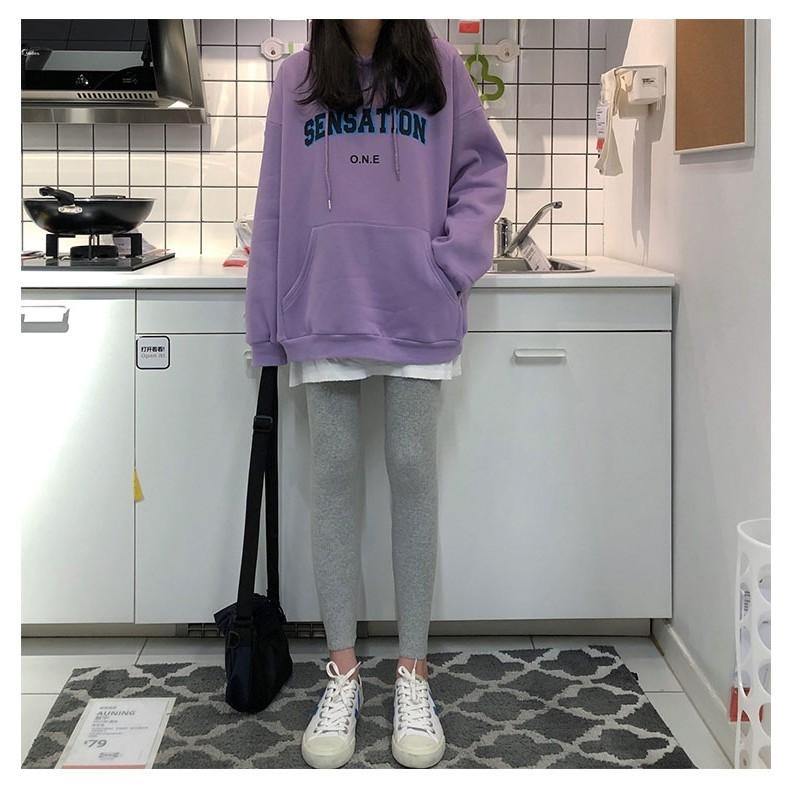 【RENA小舖 台灣現貨每天出】秋冬保暖穿搭小幫手加絨坑條顯瘦彈力外穿小腳褲褲襪打底褲【R17332】-細節圖8