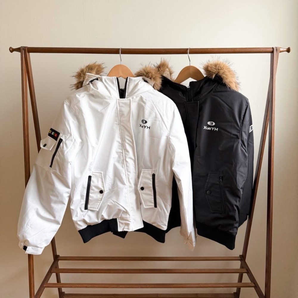 【RENA小舖 台灣現貨每天出】韓系張員瑛同款工裝外套/連帽外套/短版外套/純棉外套【R22049】-細節圖8