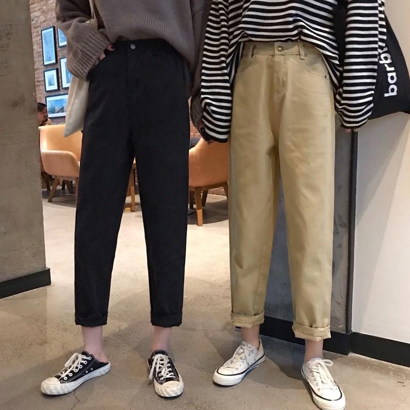 【RENA小舖 台灣現貨每天出】大地色九分牛仔褲_現貨/高腰/顯瘦/百搭/牛仔褲/長褲【R14015】-細節圖5