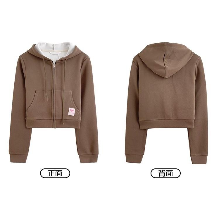 【RENA小舖 台灣現貨每天出】愛心小標抽繩連帽外套_百搭/重磅/秋季/多色/不易起球/連帽外套【R20840】-細節圖2