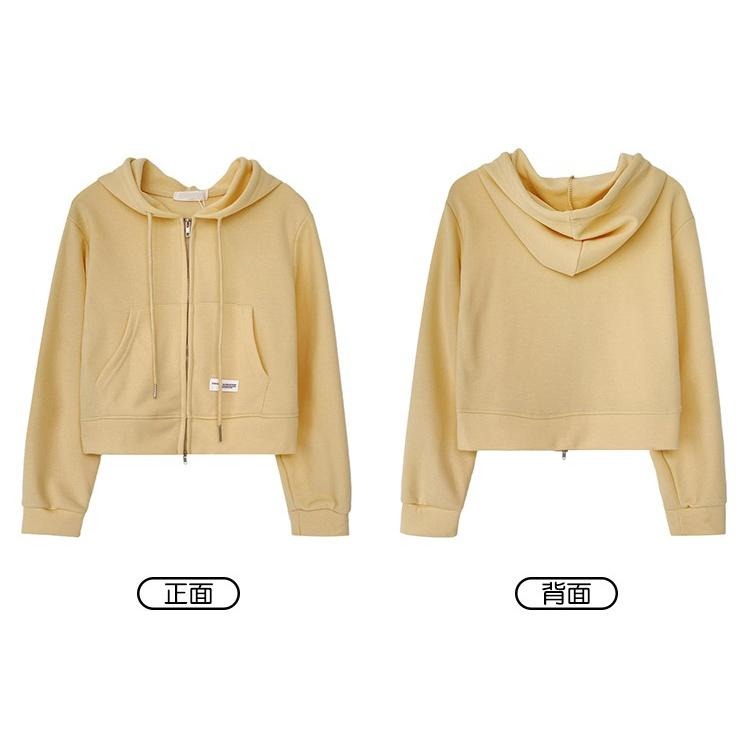 【RENA小舖 台灣現貨每天出】糖果色連帽外套_現貨/抽繩/棉質/多色/長袖外套/連帽外套【R20548】-細節圖2