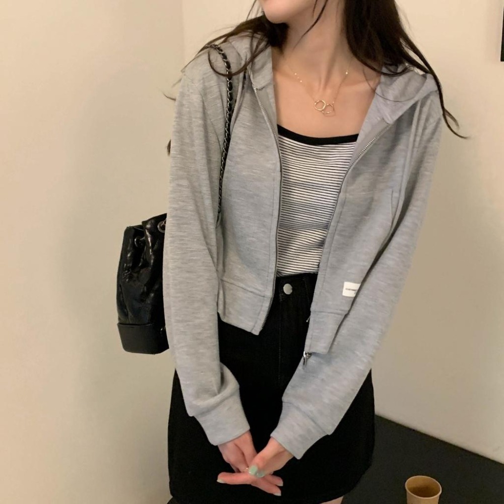 【RENA小舖 台灣現貨每天出】糖果色連帽外套_現貨/抽繩/棉質/多色/長袖外套/連帽外套【R20548】-細節圖4