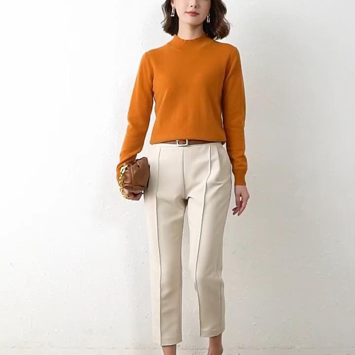 【RENA小舖 台灣現貨每天出】純色高領打底衫/百搭/發熱衣/多色/內搭/修身/秋冬/羊絨/針織/保暖【R21872】-細節圖5