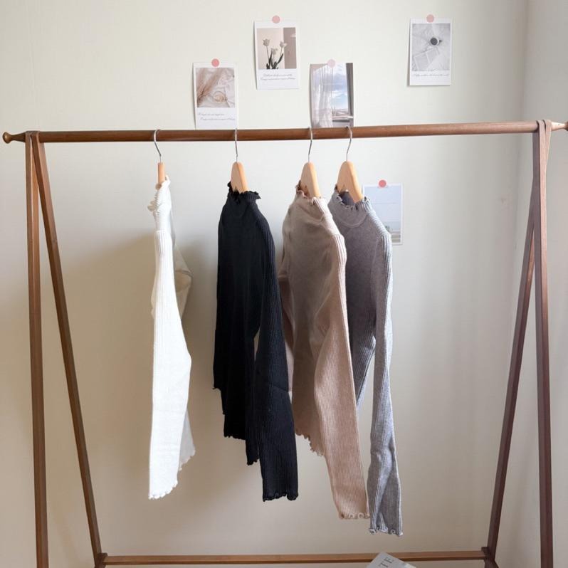 【RENA小舖 台灣現貨每天出】超美針織長袖內搭  上衣女 內搭T恤 長袖上衣 長袖T恤  薄長袖【Q1408】-細節圖2