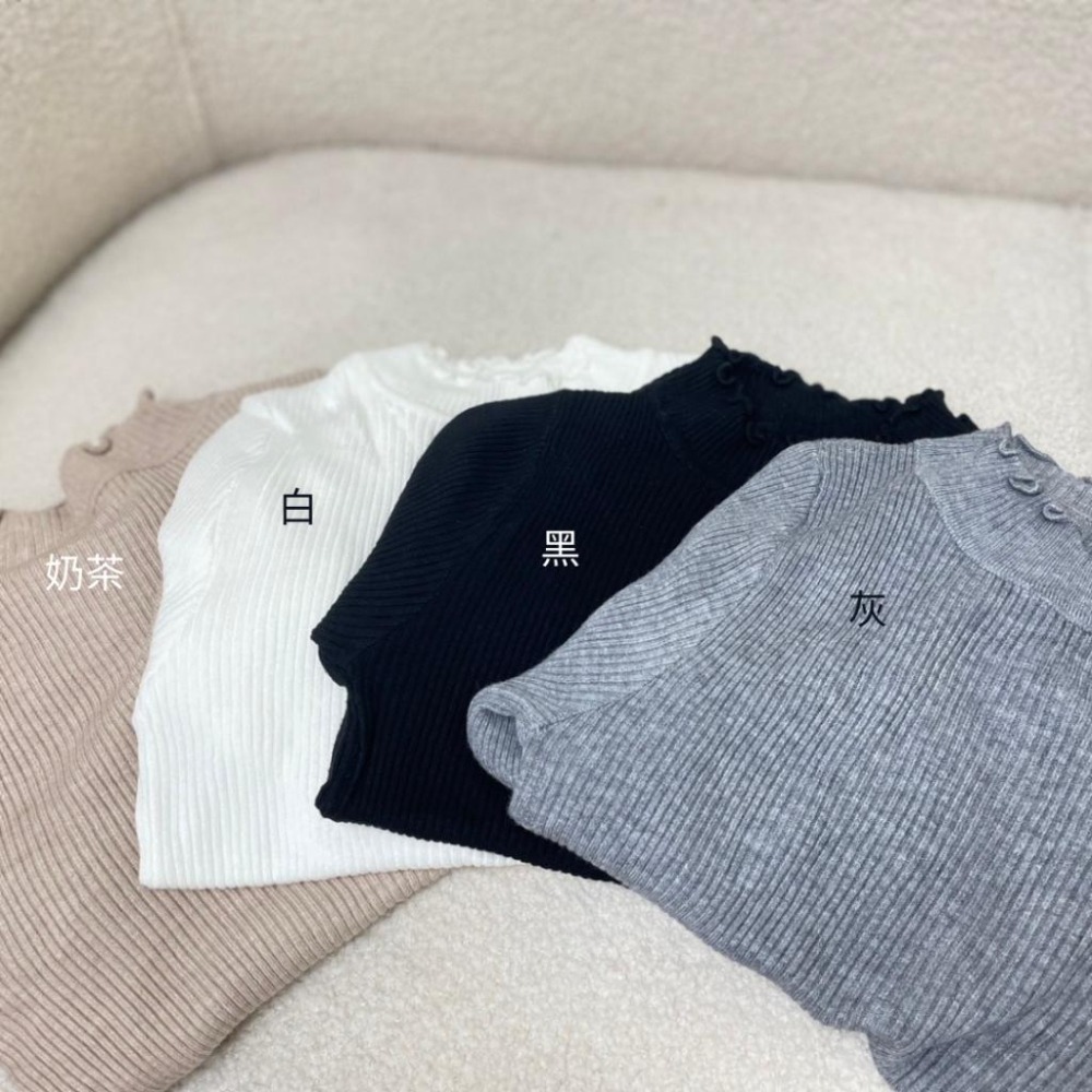 【RENA小舖 台灣現貨每天出】超美針織長袖內搭  上衣女 內搭T恤 長袖上衣 長袖T恤  薄長袖【Q1408】-細節圖4
