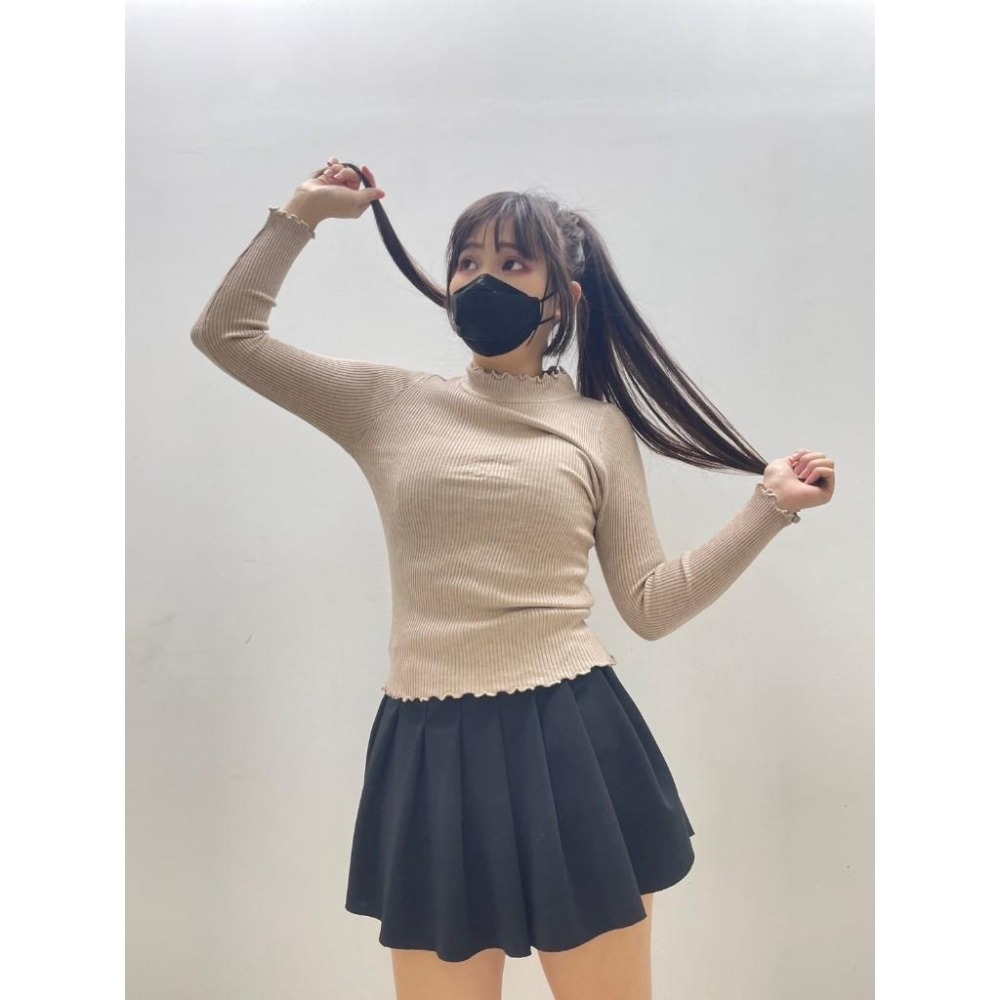 【RENA小舖 台灣現貨每天出】超美針織長袖內搭  上衣女 內搭T恤 長袖上衣 長袖T恤  薄長袖【Q1408】-細節圖7