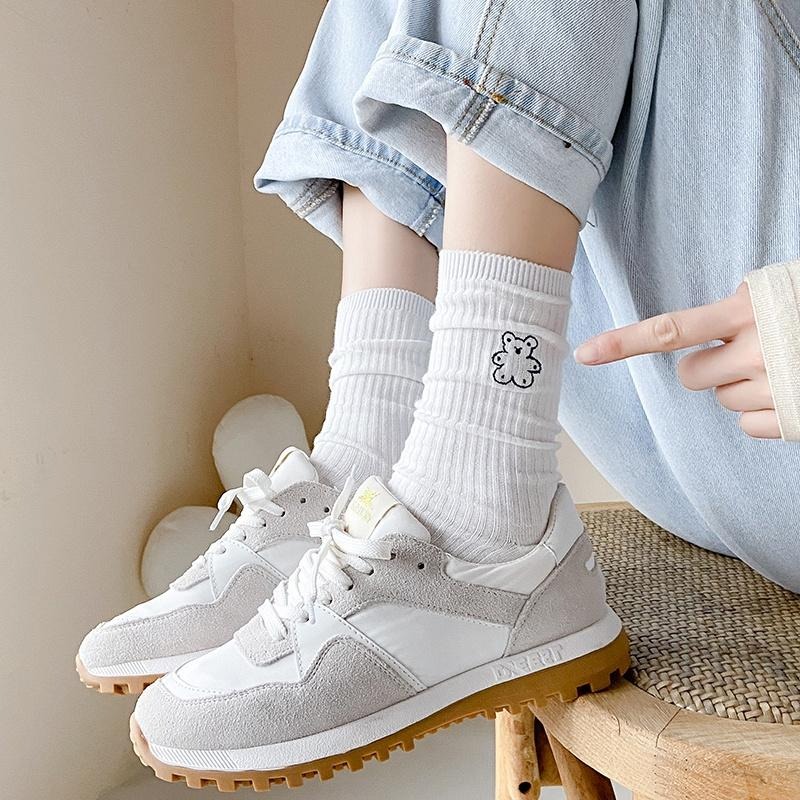 【RENA小舖 台灣現貨每天出】萌寵動物園🐾｜小動物刺繡襪_百搭/卡通/可愛/日系/配件/襪子【R21196】-細節圖3