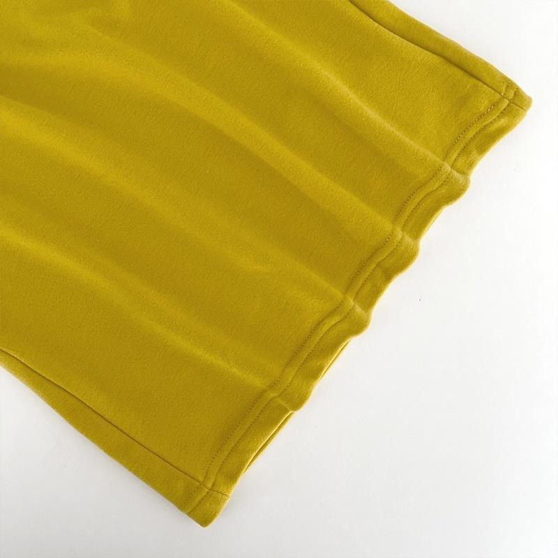 【RENA小舖 台灣現貨每天出】超軟糯親膚德絨雙面磨毛高領圓領修身顯瘦百搭保暖打底衫上衣【R20579】-細節圖7