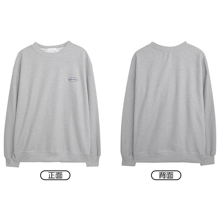 【RENA小舖 台灣現貨每天出】多色不踩雷💣｜糖果色小字母大學T/圓領/百搭/上衣/長袖/大學t【R20776】-細節圖2