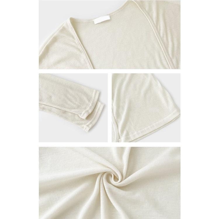 【RENA小舖 台灣現貨每天出】杏色三件式套裝_現貨/溫柔/防曬/復古/小吊帶/外搭/短褲【R20428】-細節圖3