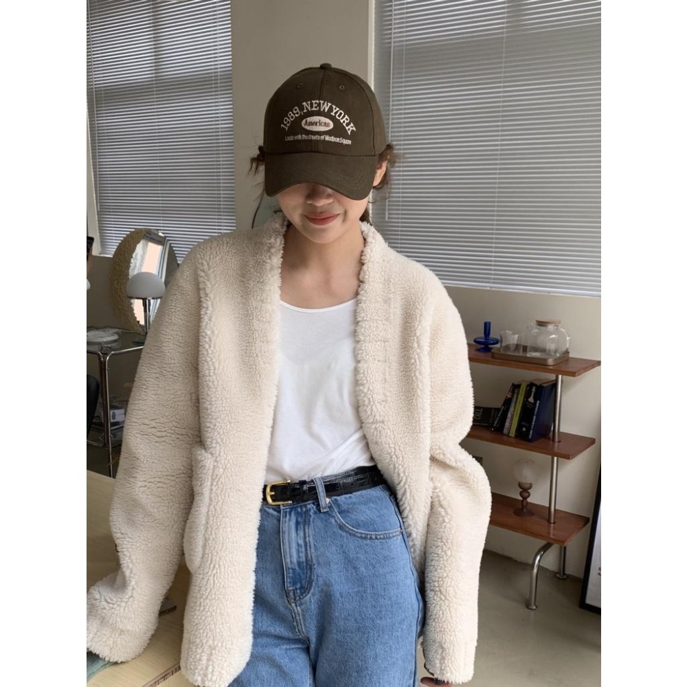 【RENA小舖 台灣現貨每天出】｜秋冬學院風🏫｜美式字母鴨舌帽_百搭/ins風/配件/帽子/鴨舌帽【R21086】-細節圖5