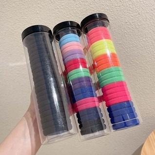 【RENA小舖 台灣現貨每天出】｜高馬尾女孩💇‍♀️｜多色彈力髮圈_百搭/多色/可愛/皮筋/髮圈【R21189】-細節圖3