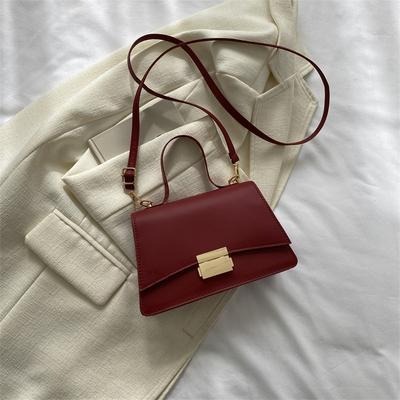 【RENA小舖 台灣現貨每天出】｜牛津學堂🏫｜復古單肩手提包_百搭/設計感/側邊/手提/質感/包包【N317】-細節圖7