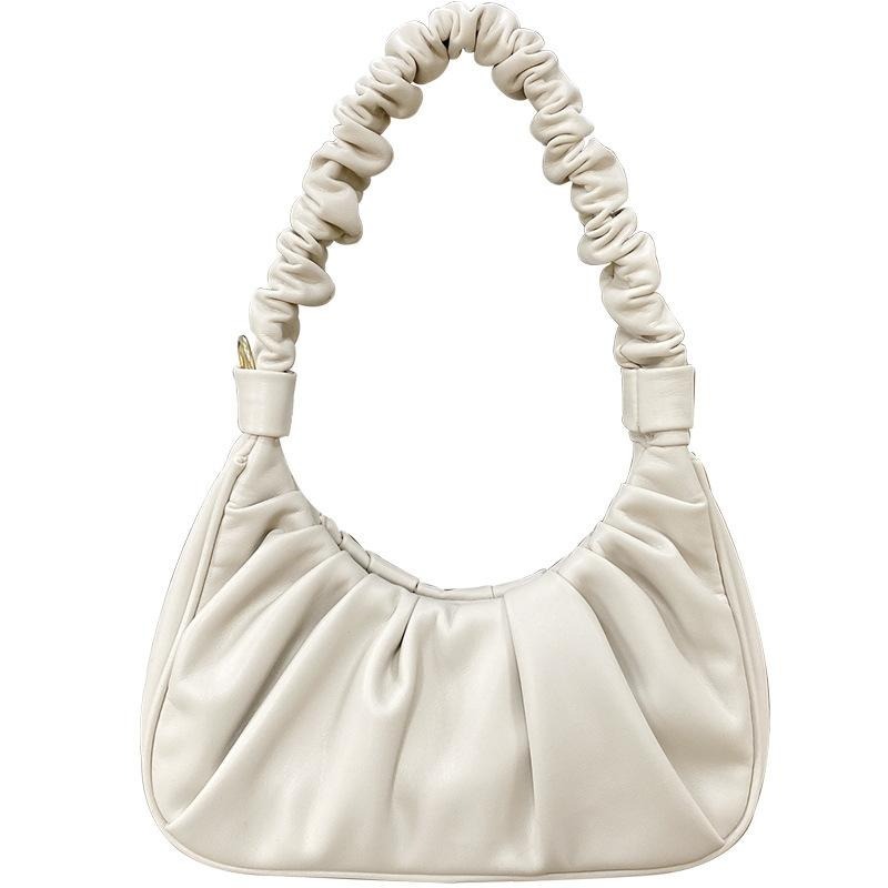 【RENA小舖 台灣現貨每天出】｜月亮港灣🌙｜雲朵餃子包包_百搭/清新/包包/可愛/餃子包/腋下包【N312】-細節圖2