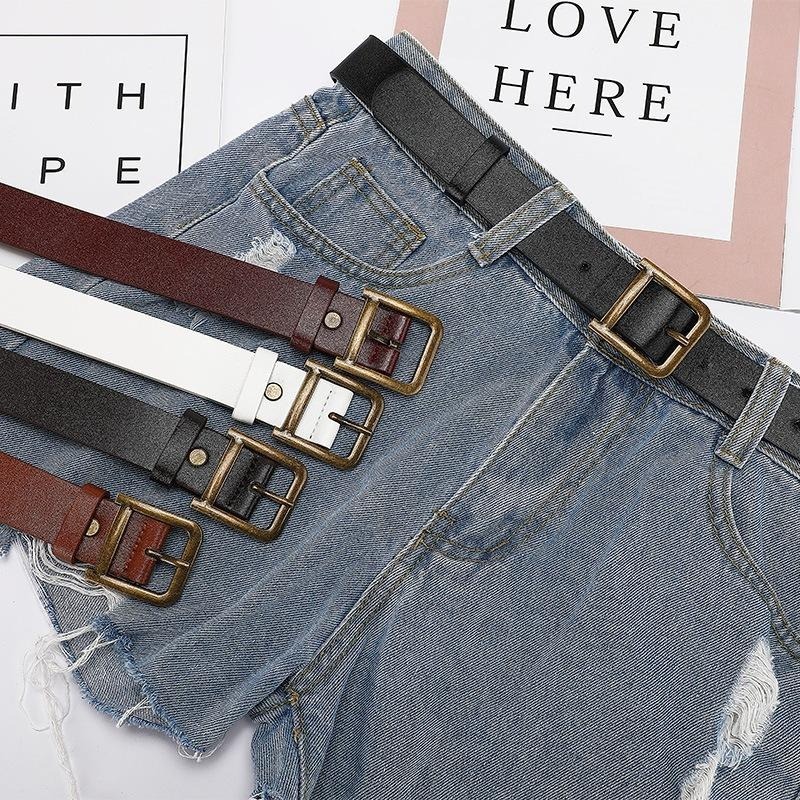 【RENA小舖 台灣現貨每天出】｜回到1983👉｜復古方扣腰帶_復古/日系/簡約/ins風/腰帶/配件【R21376】-細節圖3