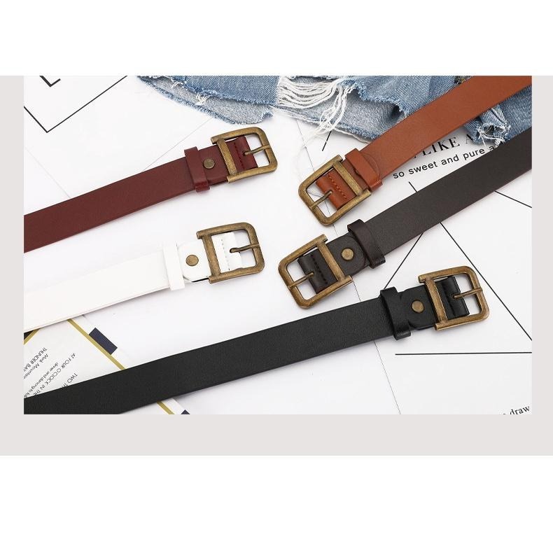 【RENA小舖 台灣現貨每天出】｜回到1983👉｜復古方扣腰帶_復古/日系/簡約/ins風/腰帶/配件【R21376】-細節圖4