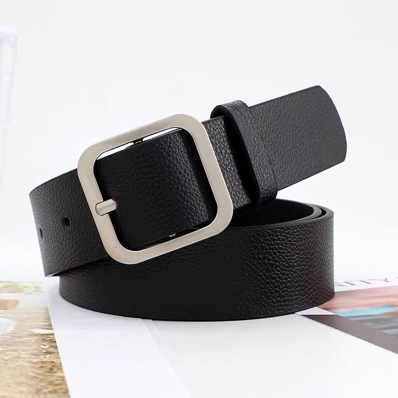 【RENA小舖 台灣現貨每天出】｜日系女孩必備😘｜銀扣腰帶_復古/日系/簡約/ins風/腰帶/配件【R21375】-細節圖2