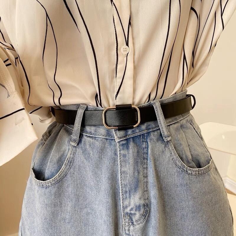【RENA小舖 台灣現貨每天出】｜自由可調節👌｜無孔腰帶_復古/日系/簡約/ins風/腰帶/配件【R21374】-細節圖4