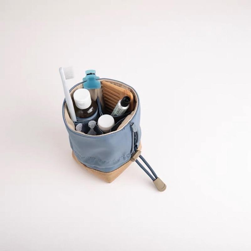 《小津制》Bucket+站立式大容量筆袋 多功能收納包|工作室手工製作  收納袋 全開口筆袋 設計師 繪圖師專用-細節圖3