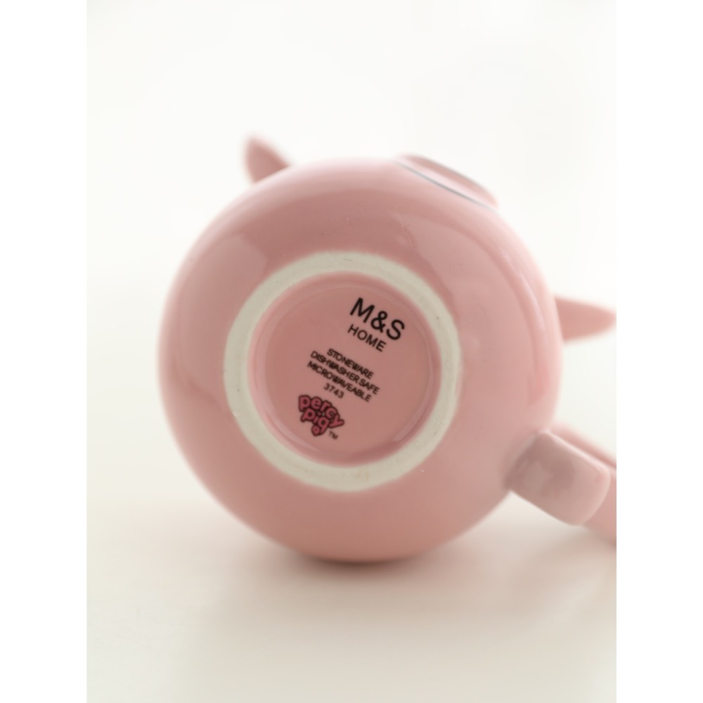 𝖯𝗂𝗀𝗅𝗂𝗄𝖾𝗆𝖾♡ 英國馬莎Pecy Pig🐽粉紅豬豬馬克杯咖啡杯掛耳咖啡杯早餐杯Jan2024-細節圖2