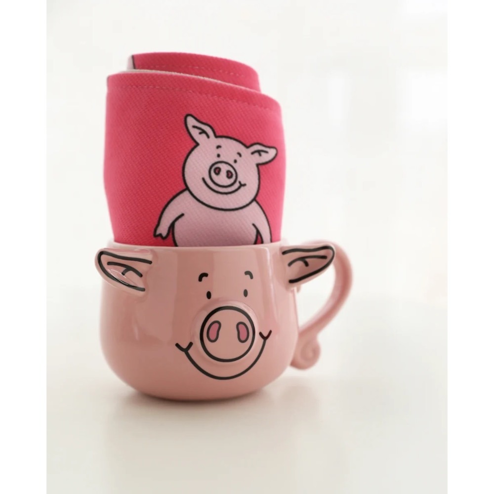 𝖯𝗂𝗀𝗅𝗂𝗄𝖾𝗆𝖾♡ 英國馬莎Pecy Pig🐽粉紅豬豬馬克杯咖啡杯掛耳咖啡杯早餐杯Jan2024-細節圖4
